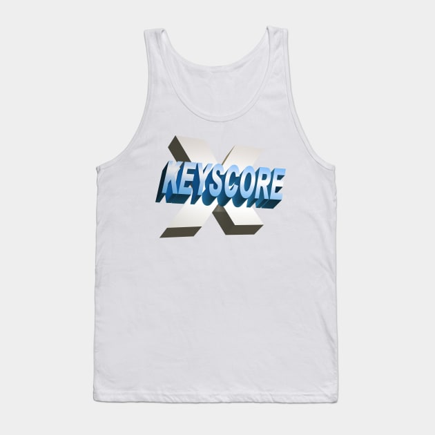 Xkeyscore logo Tank Top by TTS